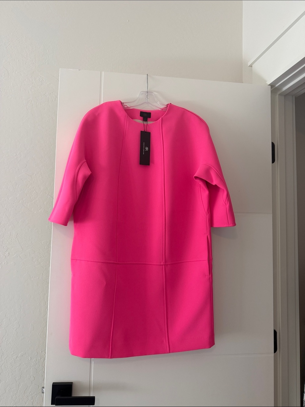 Banana republic, monogram collection, hot pink dress size 0